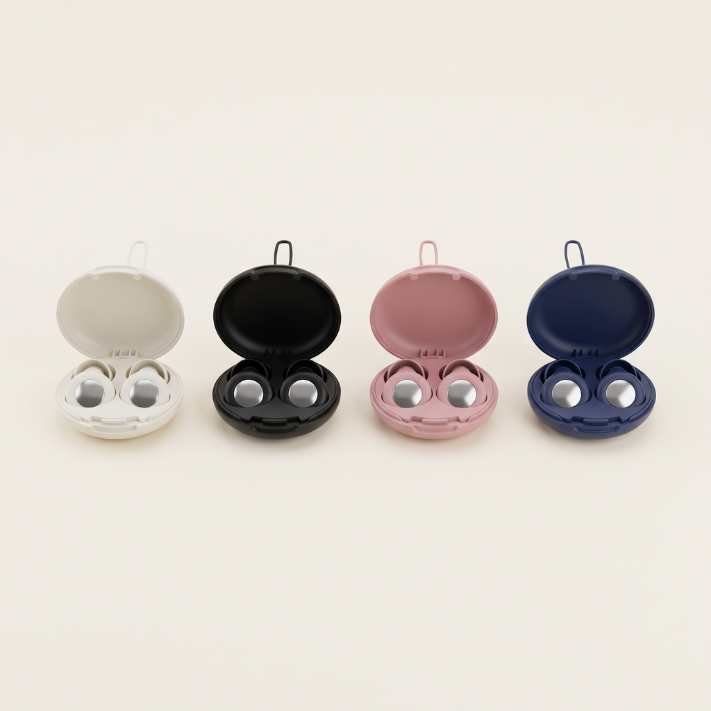 Plugzzz - Silicone Ear Plugs for Sleep & Noise Reduction